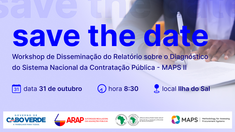 Workshop de Disseminação do Relatório sobre o Diagnóstico do SNCP - MAPS II