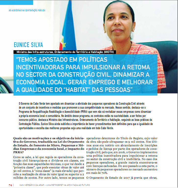 A contratação pública deve ser feita num quadro de transparência e de procedimentos previamente definidos- Eunice Silva