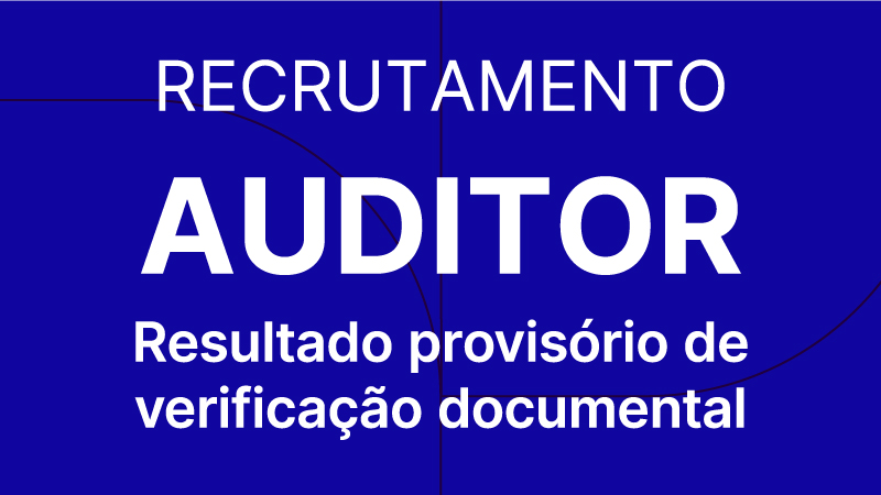 Recrutamento Auditor - Verificação documental