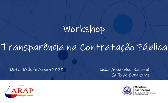 ARAP e DGPCP promovem debate sobre Transparência na Contratação Pública